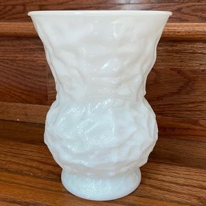 Vintage Milk Glass Vase , E.O Brody CO Milk Glass decor